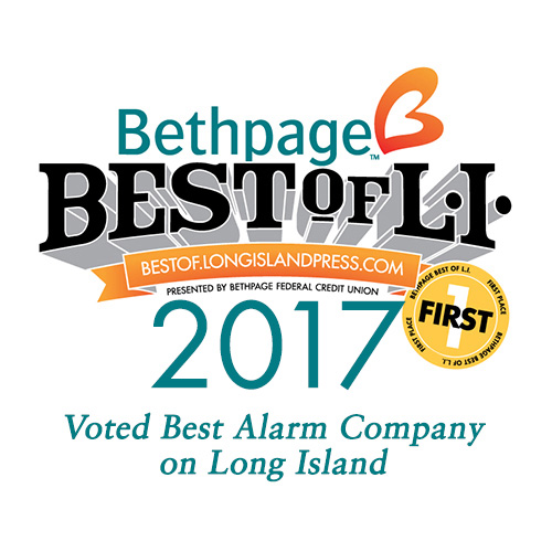Voted best alarm company on Long Island