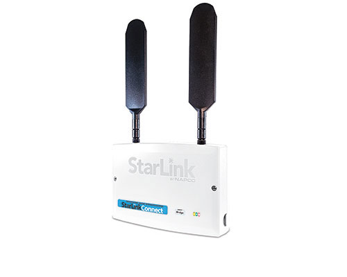 Napco Starlink cellular radio for wireless security system monitoring